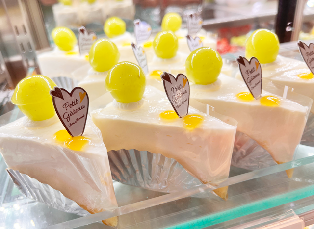 マスカットショートケーキ